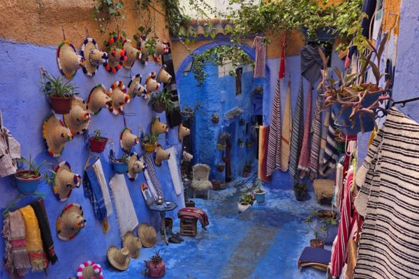 Day trip to Chefchaouen, Nestled within the dramatic Rif Mountains, Chefchaouen is a city painted in a dreamlike palette of blue.