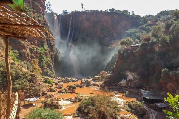 Day trip to Ouzoud Waterfalls, Escape the vibrant energy of Marrakech for an unforgettable day trip to the majestic Ouzoud Falls.